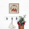 Holiday Joy with Cardinals - Wood Framed Sign