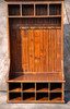 Mudroom Organizer with Cubbies 48" Rustic Reclaimed Wood 
Custom Sizes available