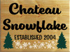 36x48 Butternut Stain sign with Black, Green, White text

Chateau Snowflake

Established 2004