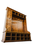 Mudroom Organizer 72 inch Rustic Reclaimed Wood Entranceway Bench