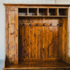 Mudroom Organizer 72 inch Rustic Reclaimed Wood Entranceway Bench