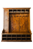 Mudroom Organizer 72 inch Rustic Reclaimed Wood Entranceway Bench