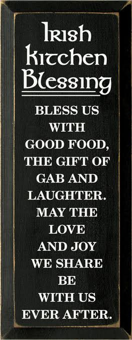 Custom Irish Kitchen Blessing 7x18 Country Marketplace