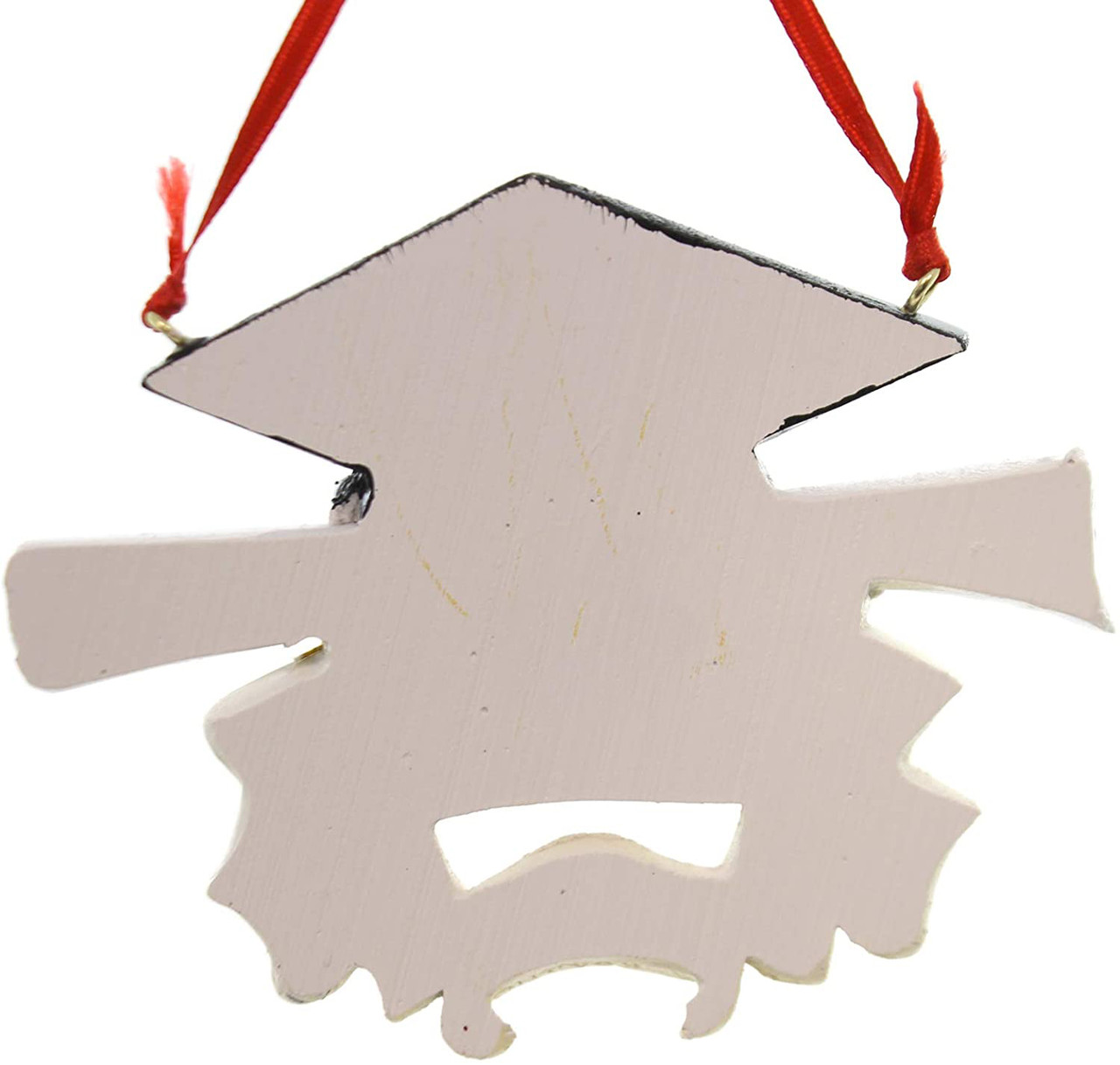 Resin Graduate Ornament 4.25in. Graduation Cap and Diploma on Christmas