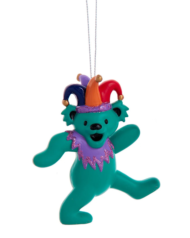 Grateful Dead™ USA Blues Ornament Iconic Dancing Bear