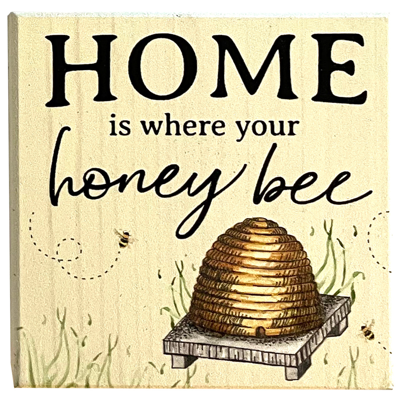 Home Is Where Your Honey Is, Bee Decor – Woodticks Wood'n Signs