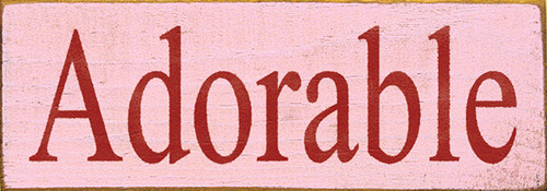 Adorable Wood Sign - Country Marketplace
