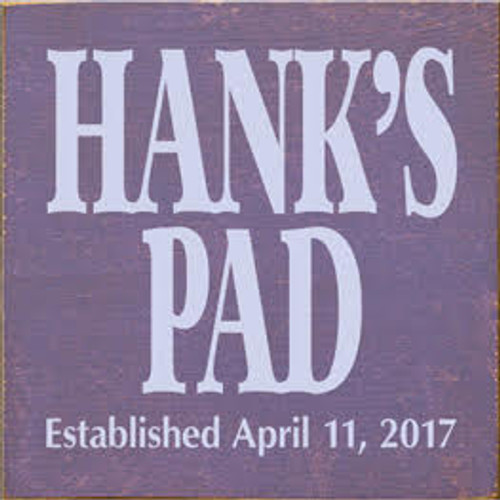 CUSTOM Hank's Pad 7x7