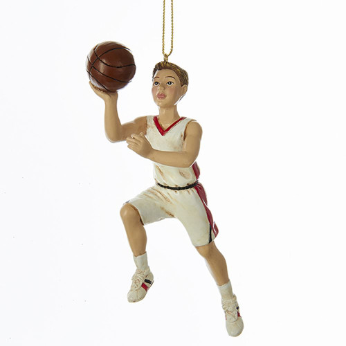 Basketball Boy Personalized Ornament 6"