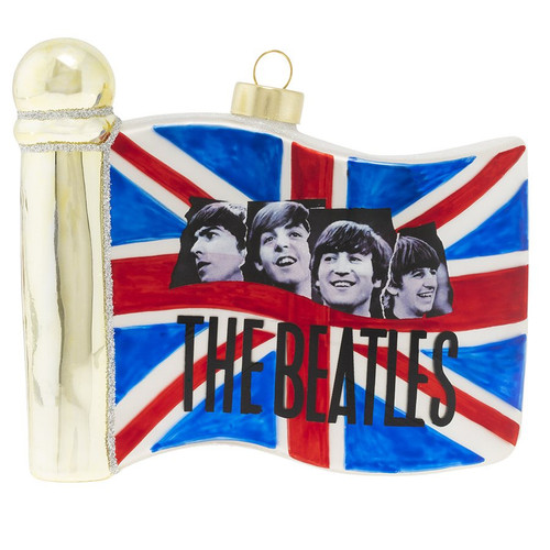 The Beatles British Flag Ornament