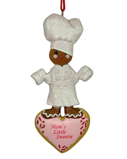 Mom's Little Sweetie Ornament 5.75in.
