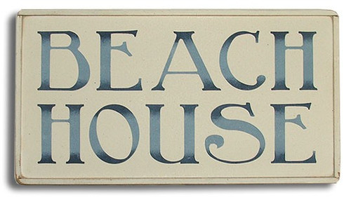 Beach House Wood Sign