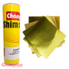 CHAMPION BRASS SHIM SHEET - 600mm x 150mm x 0.05mm (.002") - CSB500
