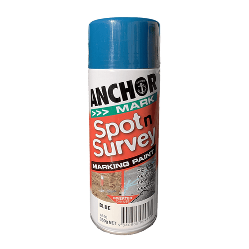 ANCHOR SPOT SURVEY MARKING PAINT - BLUE