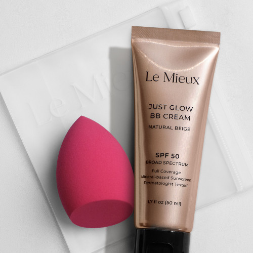 free sponge & sponge bag with every BB purchase, while supplies last