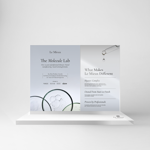 Acrylic POP Display (Large)