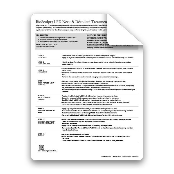 BioSculpt7 Protocol PDF Preview