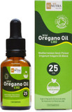 Organic Oregano Oil 25Ml (175 Servings) From Finest Hand-Picked Organic Mediterranean Wild Oregano Leaves, Certified By The Soil Association Uk