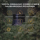 APE Nutrition Organic Cordyceps Mushroom Extract Powder - Certified Organic & Wild Crafted, Improves Energy & Muscle Function, UK Supplements, No Fillers, 40G (40-80 Servings) APE Nutrition Organic Cordyceps Mushroom Extract Powder - Certified Organic & Wild Crafted, Improves Energy & Muscle Function, UK Supplements, No Fillers, 40G (40-80 Servings)