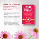 HRI Cold and Flu Echinacea - 30 Tablets. to Relieve The Symptoms of Colds and Flu Type Infections. 338 to 450 mg of Echinacea Purpurea. 1 Pack