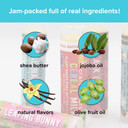 Crazy Rumors 'Fruit Mix' 4 Multi Pack Lip Balm Stick Set For Dry Lips, 100% Natural & Vegan