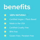 Crazy Rumors 'Fruit Mix' 4 Multi Pack Lip Balm Stick Set For Dry Lips, 100% Natural & Vegan