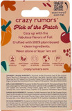 Crazy Rumors Set, Harvest Mix (Cranberry Orange, Apple Cake, Pumpkin Spice, Pistachio), Natural, Soothing Lip Balm Sticks