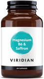 Viridian Magnesium, B6 and Saffron 60 caps