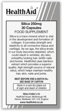 HealthAid Silica 250 mg 30 Capsules