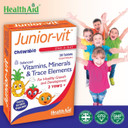 HealthAid Junior-VIT Chewable Multivitamins, 30 Vegetarian Tablets, Pack of 1