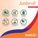 HealthAid Junior-VIT Chewable Multivitamins, 30 Vegetarian Tablets, Pack of 1