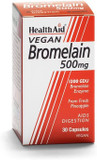 HealthAid Bromelain 500mg - 30 Vegicaps