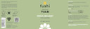 Fushi Organic Tulsi Capsules, 60 Caps | Fresh-Ground Whole Food | Rich in Antioxidants & Nutrients | Rejuvenating Herb for Strengthening the Immune System | Ethical & Vegan, Made in the UK