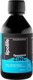 lipolife liposomal liquid Zinc supplement for optimal immune support LLZ1. Delicious cherry and kiwi flavour, vegan, gluten free, sugar free. 48 servings