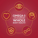 Seven Seas Omega-3 Fish Oil Extra Strength, One-A-Day, Vitamin D, 1250 mg Fish Oil, 750 Mg Omega-3 + 250 mg, 30 High Strength Tablets Seven Seas Omega-3 Fish Oil Extra Strength, One-A-Day, Vitamin D, 1250 mg Fish Oil, 750 Mg Omega-3 + 250 mg, 30 High Strength Tablets