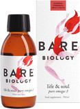 Bare Biology Life & Soul Pure Omega 3 Liquid - All Round Brilliance For Body, Mind & Soul - Suitable For Everyone - Super-Strength/Made From Sustainably Sourced Fish (150Ml)