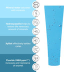 Ecodenta Exceptional Whitening Toothpaste - Teeth Cleaning Plaque Removal Tooth Paste with Bergamot for Smokers Coffee Wine Users 100ml