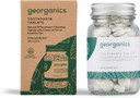 Georganics Mineral Toothtablets  Natural Toothpaste Tablets  Cleansing & Plaque-Reducing  SLS, Glycerine & Fluoride Free  COSMOS Organic, Vegan & Cruelty Free  Spearmint  120 Tablets