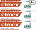 Elmex Toothpaste Junior 6-12 Years Old 3x75ml, 3x2.5oz by Elmex