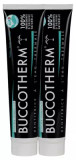 Buccotherm Toothpaste With White Thermal Water - Organic Activated Charcoal 2 X 75Ml