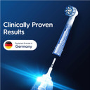 Oral-B Pro Sensitive Clean Electric Toothbrush Head, X-Shaped & Extra Soft Bristles For Gentle Brushing & Plaque Removal, Pack Of 8 Toothbrush Heads, White
Color: White
Size: 8 Count (Pack Of 1)