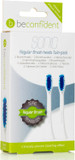 Sonic Toothbrush Heads Regular White Lote 2 Pz