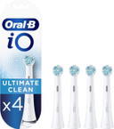 Oral-B Io Ultimate Clean Electric Toothbrush Head, Twisted & Angled Bristles For Deeper Plaque Removal, Pack Of 4 Toothbrush Heads, Suitable For Mailbox, White
Color: Blue
