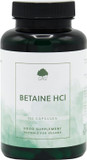 Betaine Hcl With Pepsin | 440Mg Betaine Per Capsule | 120 Vegan Capsules | Betaine Hydrochloride | G&G Vitamins