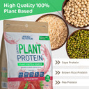 Applied Nutrition Critical Plant Protein - Vegan Protein Powder, Plant Based Supplement (450G - 15 Servings) (Chocolate)