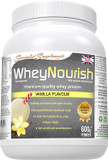 Specialist Supplements Wheynourish Vanilla Flavour Whey Protein Powder 600G