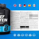 Biotechusa Beef Protein, 87% Hydrolysed Protein Peptide Formula, Lactose & Gluten-Free, Low-Fat, Sugar-Free, Paleo Diet-Friendly, 1816G, Chocolate-Coconut