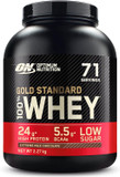 Optimum Nutrition Gold Standard Whey Muscle Building And Recovery Protein Powder With Naturally Occurring Glutamine And Amino Acids, Extreme Milk Chocolate, 71 Servings, 2.27 Kg, Packaging May Vary