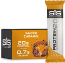 Science In Sport Protein 20 Bars, High Protein, Low Sugar, Chocolate-Coated Protein Snack, Salted Caramel Flavour, 12 Protein Bars