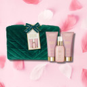 Baylis & Harding Jojoba, Vanilla, Almond Oil Deluxe Cosmetic Bag Gift Set (Pack Of 1) - Vegan Friendly
